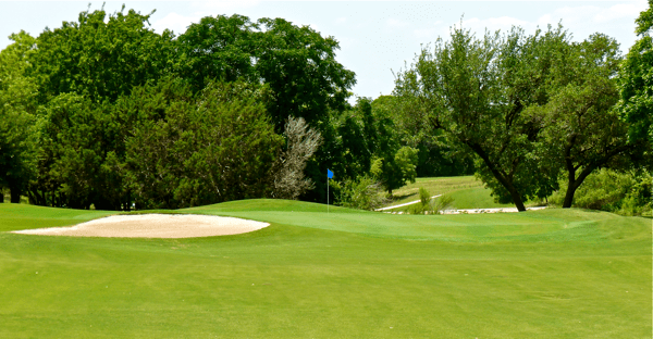 Schreiner 16th green