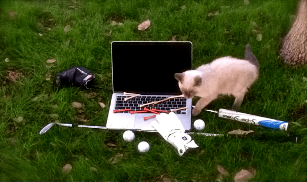 Turk discovers the photo shoot set